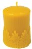 Silicone mould - decorated cylinder, small - 8cm high